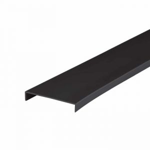Lot de 2 – Nez de cloison noir 130cm x 54mm