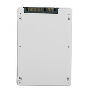 OMABETA adaptateur MSATA vers SATA3.0 2 Bo&icirc;tier adaptateur MSATA vers SATA3.0 disque SSD 25 pouces informatique rangement Blanc