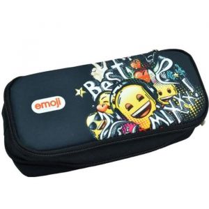 Trousse - EMOJI - Best Mix - 23 CM - 2 Compartiments - Zippée