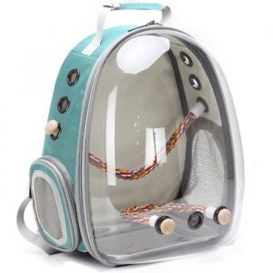 Sac &agrave; dos de voyage pour oiseaux sac &agrave; dos de voyage avec perchoir debout