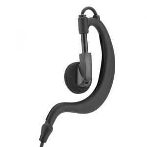 Tbest Oreillette micro PTT pour talkie-walkie UV Nouveau casque doreille portable PTT talkie-walkie en forme de G crochets