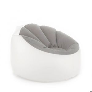 Chaise gonflable dextérieur canapé-pouf dextérieur étanche avec LED idéal pour le camping la piscine le salon
