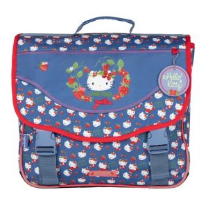 Cartable HELLO KITTY Strawberry 38 cm 2 compartiments