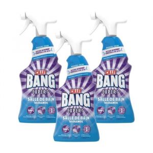 CILLIT BANG Lot de 3 Sprays Expert Salle de bain anti-calcaire 750ml