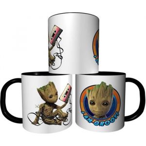 Mug collection design Tasse à café - Super Héros Gardiens de la Galaxie Groot Réf 03