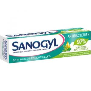 Dentifrice antibactérien - Sanogyl - Soin Huiles Essentielles naturelles - 75 ml