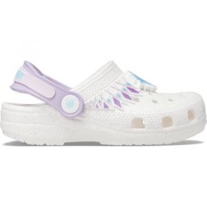 Sabots b&eacute;b&eacute; - CROCS - Classic FunLab I AM Frozen II - Blanc - La Reine des Neiges - Fille