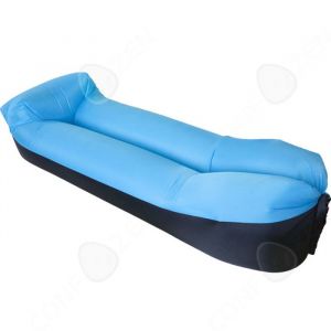 C Hamac gonflable 230x70cm canapé gonflable imperméable gonflez votre canapé rapidement et facilement sofa gonflable plage bleu