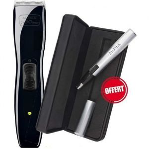 Moser - Tondeuse Neo Liner Professionnelle Cheveux Barbe + Tondeuse De Pr&eacute;cision Nez et Oreilles