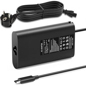 65W Chargeur HP Elitebook USB C Ordinateur Portable pour HP Elitebook 840 850 G5 G6 G7 HP Probook 430 440 450 470 G6 G7 G8