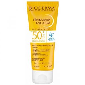 Lait Solaire - Bioderma - Photoderm - SPF50+ - 100ml - Peaux Sensibles