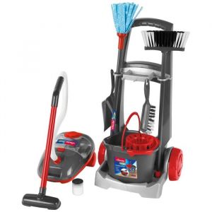 Klein  Chariot de Ménage Vileda Avec Aspirateur Electronique