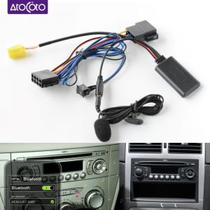 6 Pin RD9 Radio Bluetooth Musique Sans Fil Adaptateur AUX pour Peugeot 207 Citroen C2