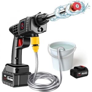 Nettoyeur Haute Pression Sur Batterie 21V-4.0Ah Max 50Bar Nettoyeur Haute Pression Sans Fil Avec Moteur Haute Puissance Et [n12]