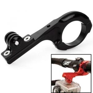 Fixation guidon GoPro ST-86 v&eacute;lo en aluminium Bar Adaptateur Pro Support HD HERO4 3+ 3-2-1 Noir
