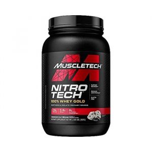 Whey isolate MuscleTech - Nitro-Tech Whey Gold - Cookies & Cream 908g