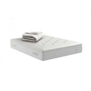 Matelas REFLEXION 160x200 - SIMMONS - ressort ensach&eacute;s ferme H33 + COUETTE 260X240