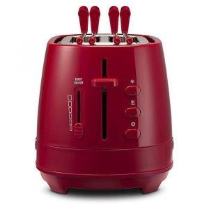 D&egrave; Longhi CTLAP2203 Grille-pain avec pinces 550 W rouge