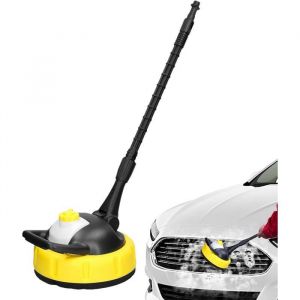 Brosse rotative flexible pour nettoyeur haute pression K&auml;rcher K-Serie K-1 K2 K3 K4 K5 K6 K7 avec manche long