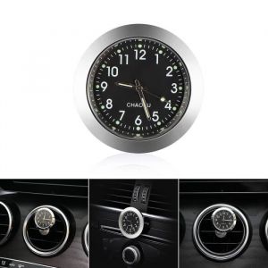 Horloge lumineuse automatique dhorloge de voiture dhorloge de quartz dévent de voiture universelle