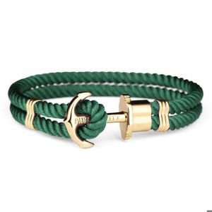 Bracelet - Paul Hewitt - PHPHNGGXXXL - Acier inoxydable - Mixte - Vert avec or jaune