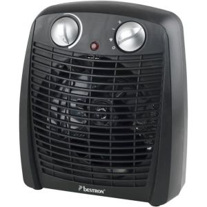 Radiateur Soufflant Radiateur Soufflant Salle De Bain Avec 2 Niveaux De Puissance Y Compris Sécurité Anti-Renversement & Prote