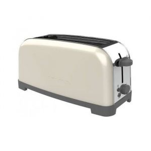 TAURUS - Grille pain - 1 fente - 850W - Vintage single - crème inox