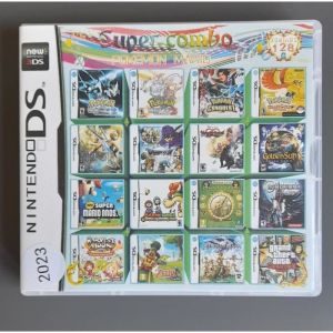 208 Games in 1 NDS Game Pack Card Super Combo Cartridge for Nintendo DS 2DS 3DS New3DS XL  MODELE 2023