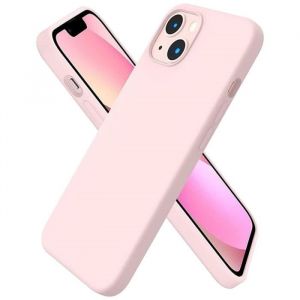 Coque iPhone 13 Mini 5.4 Protection Silicone gel souple ultra fine - Rose - Yuan Yuan