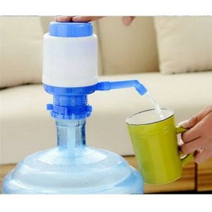 Distributeur Pompe eau Universal bouteille bidon 5L 8L 10L 2.5L anti goutte adaptable manuel Camping &eacute;cole bureau mai Label