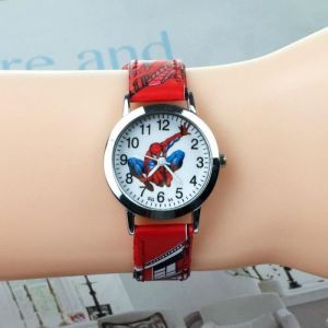 Montre Enfant Garçon - SpiderMan - Simili - Rouge