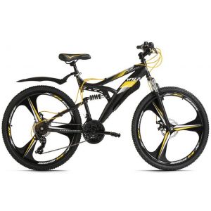 WYLD VTT tout suspendu 26 Bliss noir 21 vitesses TC 47 cm jantes en magnesium