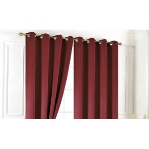 Rideaux Occultant UNI Cristal Bordeaux
