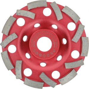 Disque abrasif diamanté pour béton Extra Speed 125 mm x 222 mm Tampon de ponçage pour béton Adhésif pour carrelage et maçonnerie
