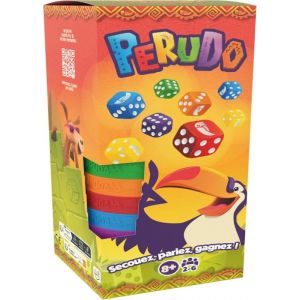 Perudo (Nouvelle Version)-Jeux De Société-Jeux De Dés-Jeux DAmbiance-Jeu De Bluff À Partir De 8 Ans-2 À 6 Joueurs-30 Min-Version