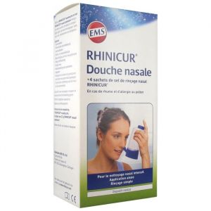 Rhinicur Douche Nasale + 4 Sachets Sel Rinçage