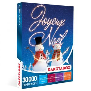 DAKOTABOX- Joyeux No&euml;l - Coffret Cadeau  30000 exp&eacute;riences : repas gourmands soins d&eacute;tente et &eacute;vasions sportives