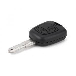 Coque 2 boutons CLE pour telecommande PEUGEOT 106 206 306 307 406 407 607 - Citroen Saxo Xsara Picasso Berlingo My00570
