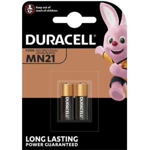 2 piles MN21 A23 LRV08 Duracell 12V DLC 2024