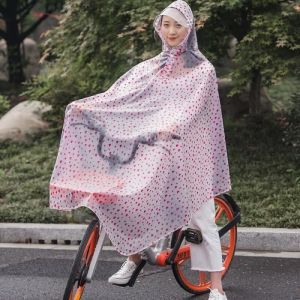 Imperméable Transparent pour vélo et Moto imperméable coupe-vent Poncho de pluie simple et Double [A501270]