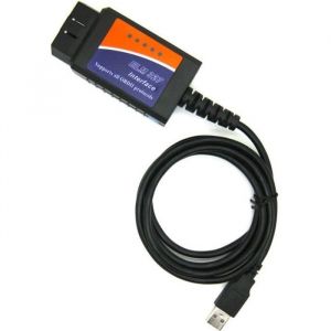 ELM327 V1.5 USB OBD OBDII OBD2 EOBD Auto Car Truck Engine Diagnostic Interface Scanner DTC Trouble Fault Code Reader Scan Tool