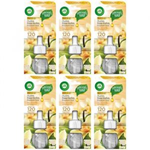 Lot de 6 Recharges Electrique Vanille Ingrédients d Origine Naturelle