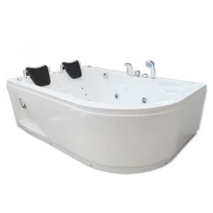 BAIGNOIRE BALNEO MASSANTE ANGLE HAUTE BAIN TOURBILLON Havana 170 X 115 WHIRLPOOL BALNEO 2 PERSONNES 170 x 115 cm!