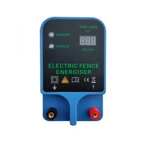 10km Ferme &Eacute;lectrique &Eacute;quipements de Volaille Puissance Portable Panneau Solaire Cl&ocirc;ture &Eacute;lectrique en M&eacute;tal Jardin Cl&ocirc;ture