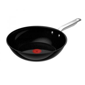 Tefal Experience Ceramic Po&ecirc;le wok 28&nbsp;cm Rev&ecirc;tement c&eacute;ramique antiadh&eacute;sif G2221902