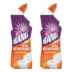 Lot de 2 Gels WC Nettoyant Surpuissant Ultra Détartrant - 750 ml