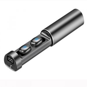 N21 BT 5.2 &Eacute;couteurs Mini &eacute;couteurs de sport Casque st&eacute;r&eacute;o sans fil avec fonction de lampe de poche &agrave; couplage automatique &Eacute;cran-S