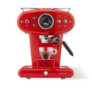 Machine &agrave; Caf&eacute; Illy Iperespresso X1 Anniversary Eco Mode - Rouge - 8 Capsules Offerte