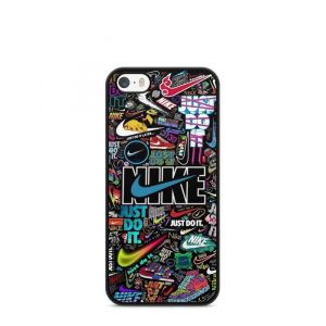 Coque de t&eacute;l&eacute;phone - Coque en Folie - Compatible Iphone 7 / 8 / SE 2020 / SE 2022 Design Nike Effet Ref 493