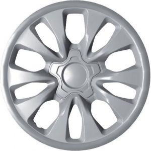 Coque - Carenage Start Enjoliveur de Roue Simple Gris Monte Carlo 15 en Abs